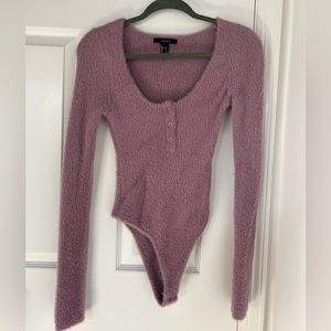 Furry Forever 21 Bodysuit